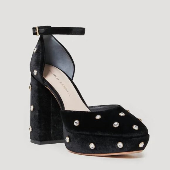 Loeffler Randall Selina black closed toe platform - Picture 4 of 4
